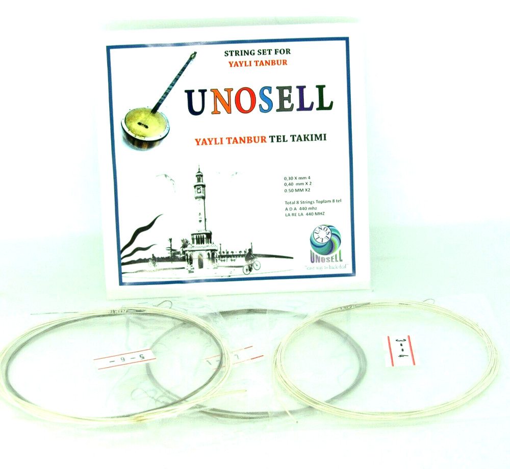 Strings Set For Turkish String Instrument Yayli Tanbur