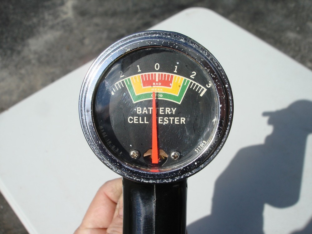 Vintage Powerflo Battery Cell Tester