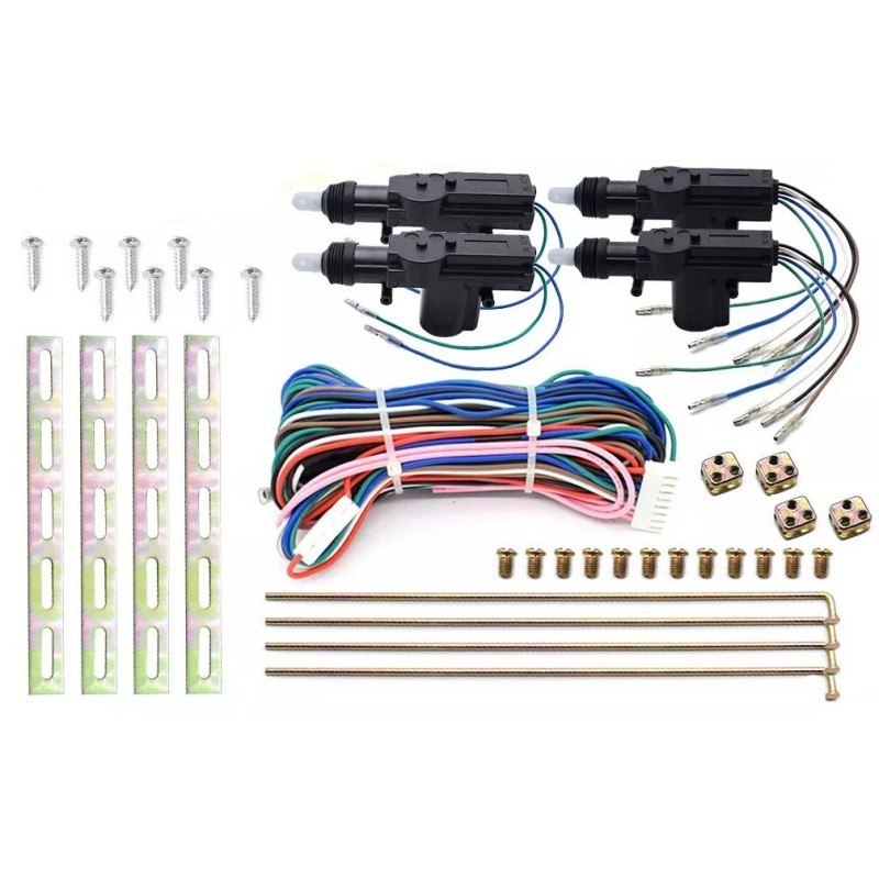 4 Door Central Locking Kit Remote Keyless 4D-CLR788ULT
