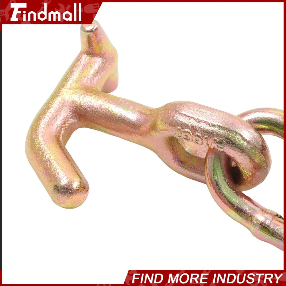 Findmall 2 Pack 15" J Hooks with TJ Hook G70 5400Lbs WLL Roll Back Clevis