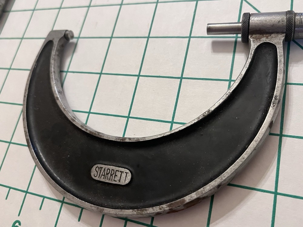 Starrett And Craftsman Outside Micrometers