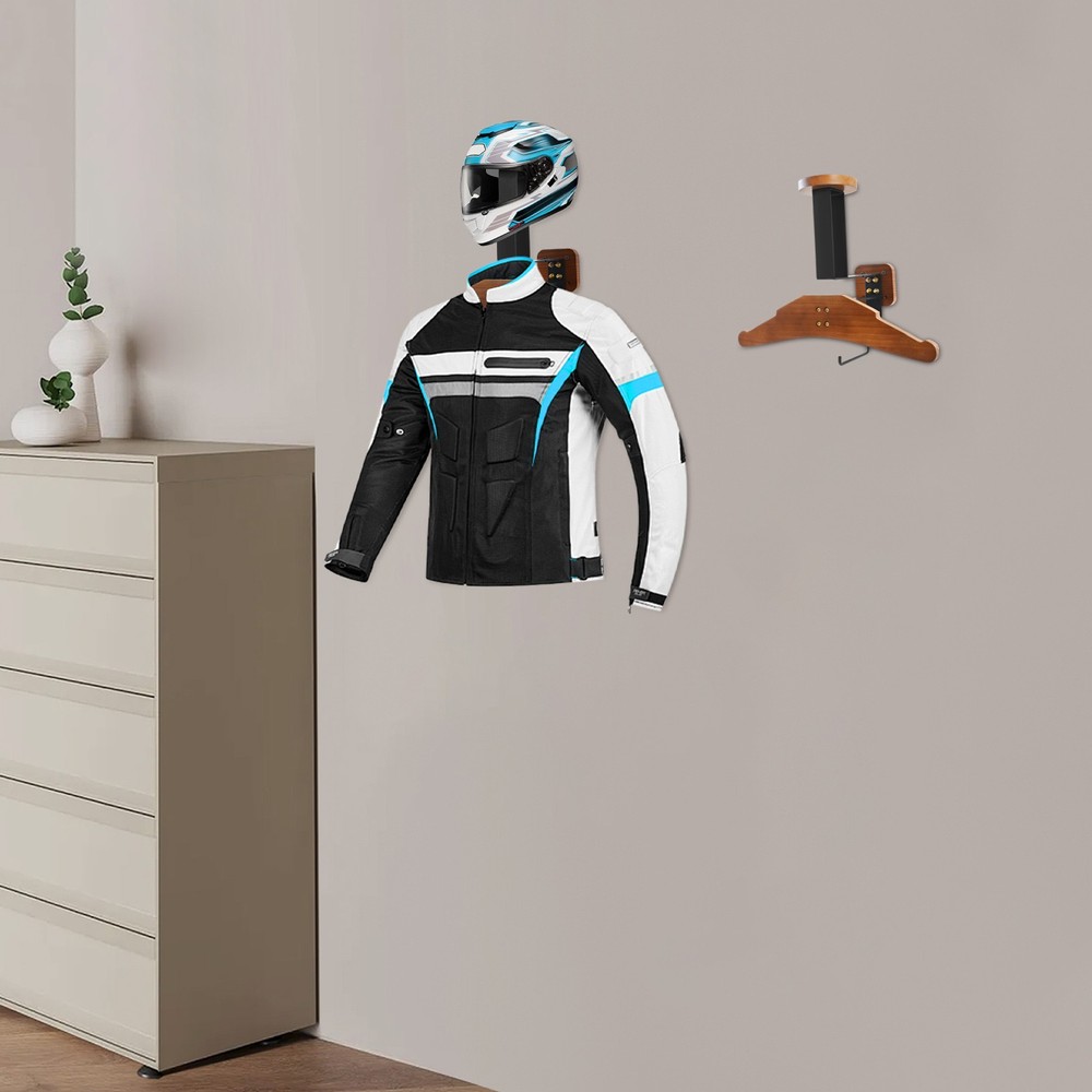 Wall Mount Helmet Holder, Wall Mount Holder for Motorcycle Helmet Clothing
