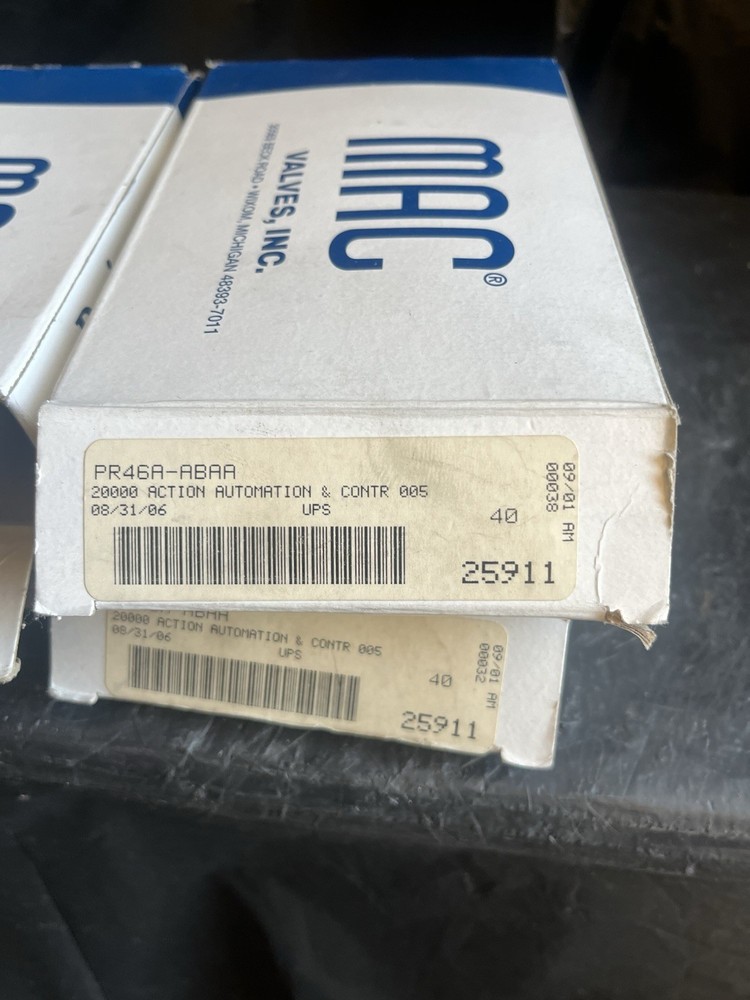 MAC VALAVES PR46A-ABAA