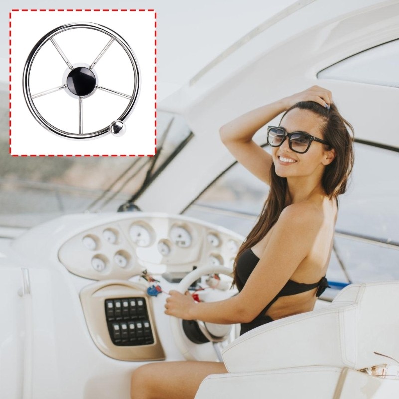 Effort Saving Steering Wheel with Adjustable Dampening for Accurate Control