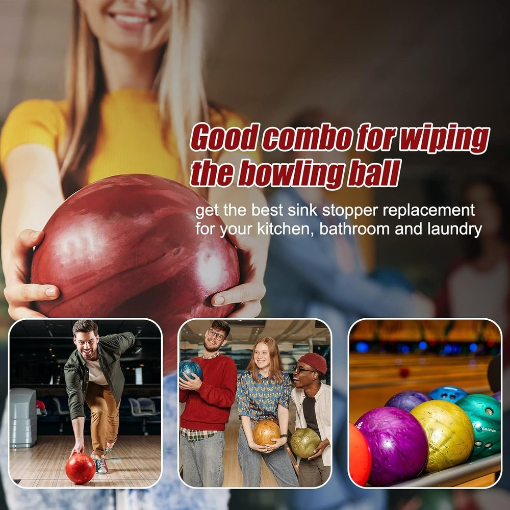 Comprehensive Bowling Pad Set with 8 Grits for Enhanced Ball Performance