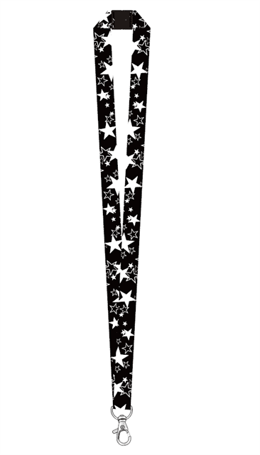 STARS LANYARD - SMOOTH & SHINY