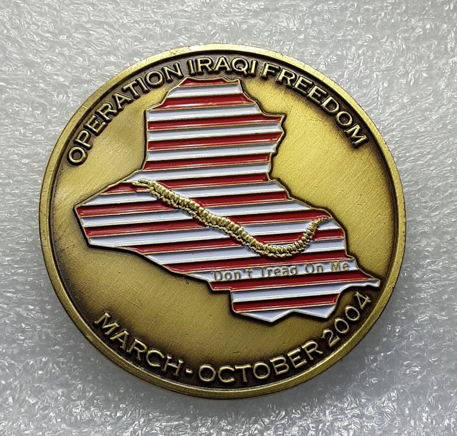  Naval Special Warfare Task Group Arabian Peninsula Squadron 1 challenge coin