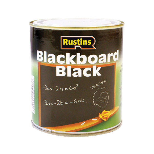 Rustins BLAB500 Quick Dry Blackboard Paint 500ml