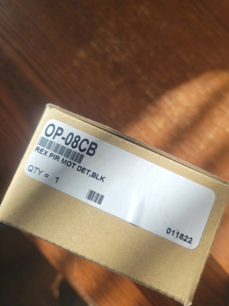 Optex OP-08CB Passive Infred Sensor Black DMP