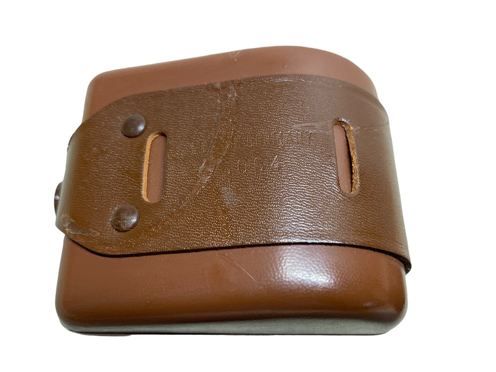 Vintage Agfa Tully Camera Flash W/ Leather Case Germany