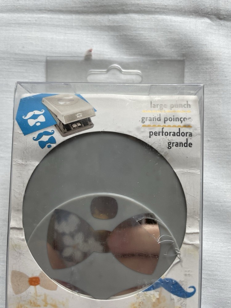 EK Tools “Bow & Mustache” Large Paper Punch