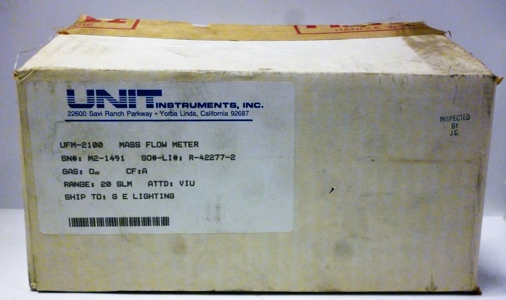 Unit Instruments UFM-2100 Mass Flow Meter