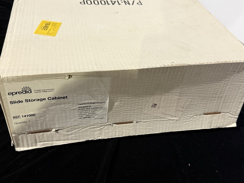 Microscope Slide Storage Cabinet, Metal, Stackable, Tan