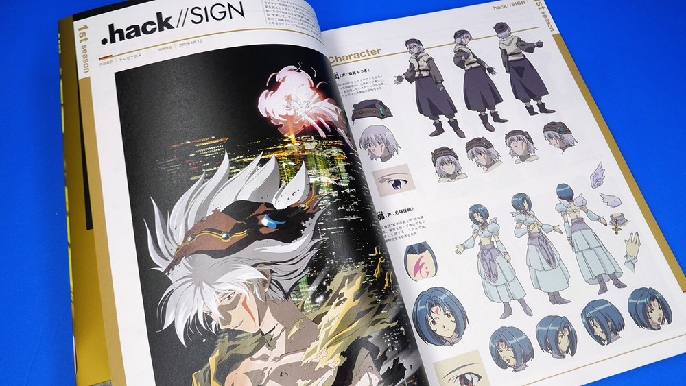 .hack dot hack 20th Anniversary Illustrations Art Book