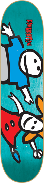 FOUND WHIPPERSNAPPERS DECK-8.0 ASST.STAIN