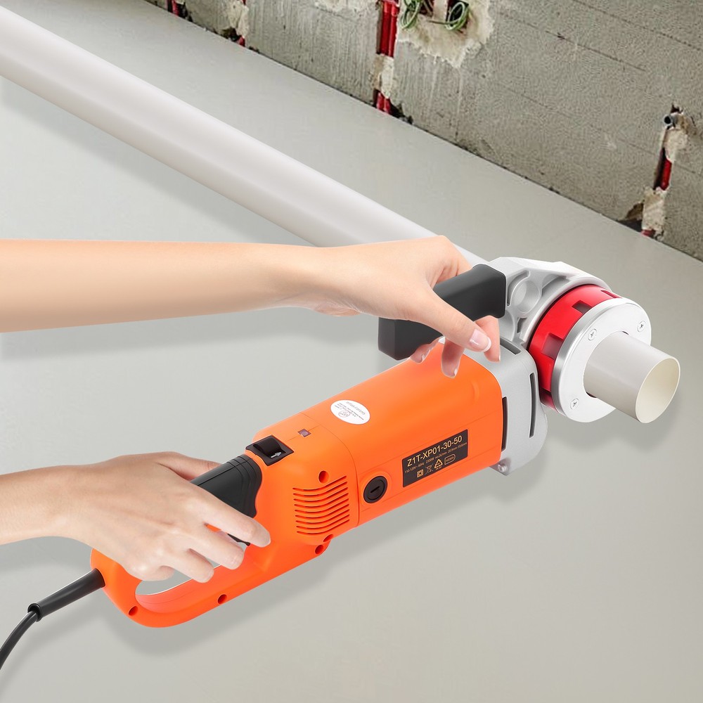 Handheld Electric Pipe Threader Threading Machine W/6 Pipe Cutter 1/2" - 2" USA