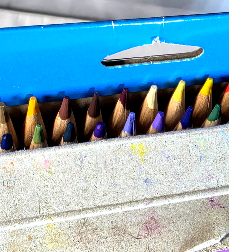 SCHOLASTIC Colored Pencils 50ct - Pre-sharpened - PRE-OWNED