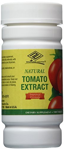 Natural Tomato Lycopene Extract Antioxidant Support 100 Tablets