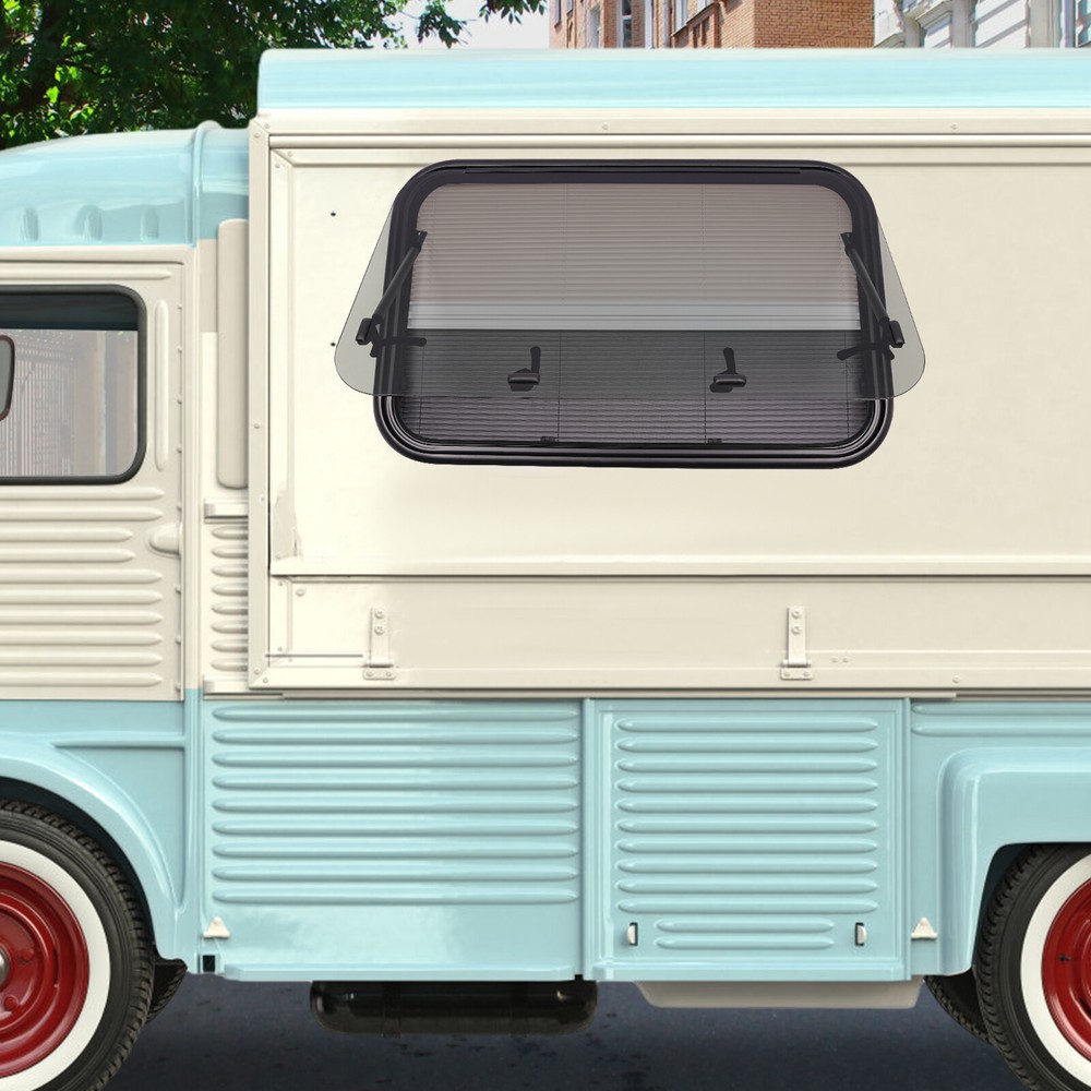 65° RV Exit Window Opening RV Trailer Venting Window RV Push Out Window 90*55cm