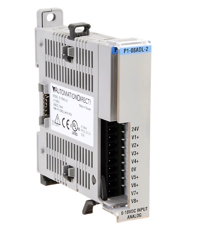 P1-08ADL-2 Productivity1000 analog input module, 8-channel, WITH TERMINAL BLOCK