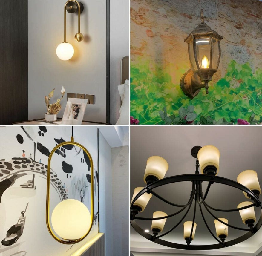 LED Night Light Bulb – C7 E12 LED Bulbs – Candelabra Light Bulbs, 0.6 6 Pack