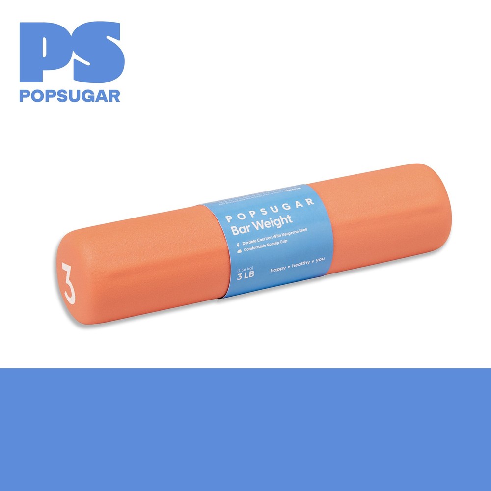 (2 pack) Popsugar Curl Bar Weight, 3 lb