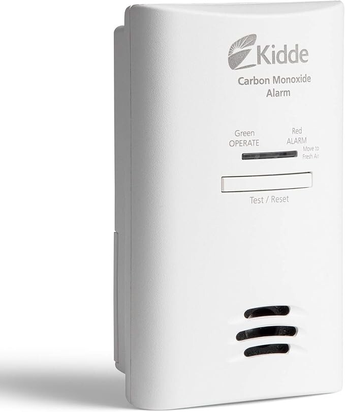 Kidde Carbon Monoxide Detector - Plug In Wall w/AA Battery Backup