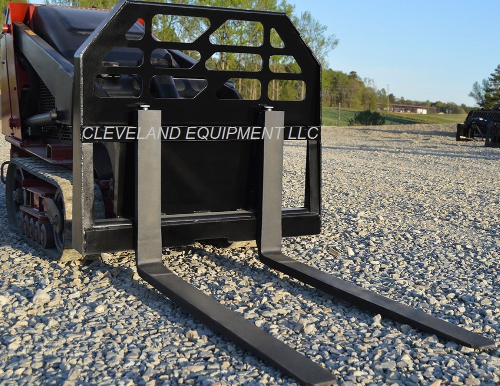 NEW 36" MINI PALLET FORKS & FRAME ATTACHMENT Boxer Ramrod Mini Skid-Steer Loader