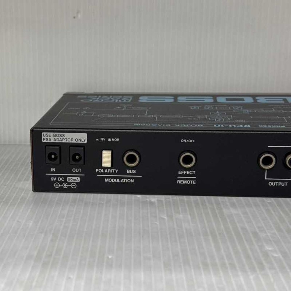 BOSS RPH-10 Phaser Micro Rack Guitar Effects Unit used