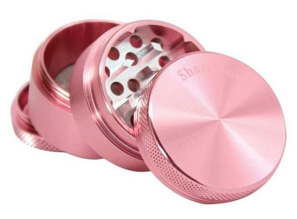 SharpStone Hard Top 4 Piece 2.2” Herb / Spice Grinder PINK AUTHENTIC