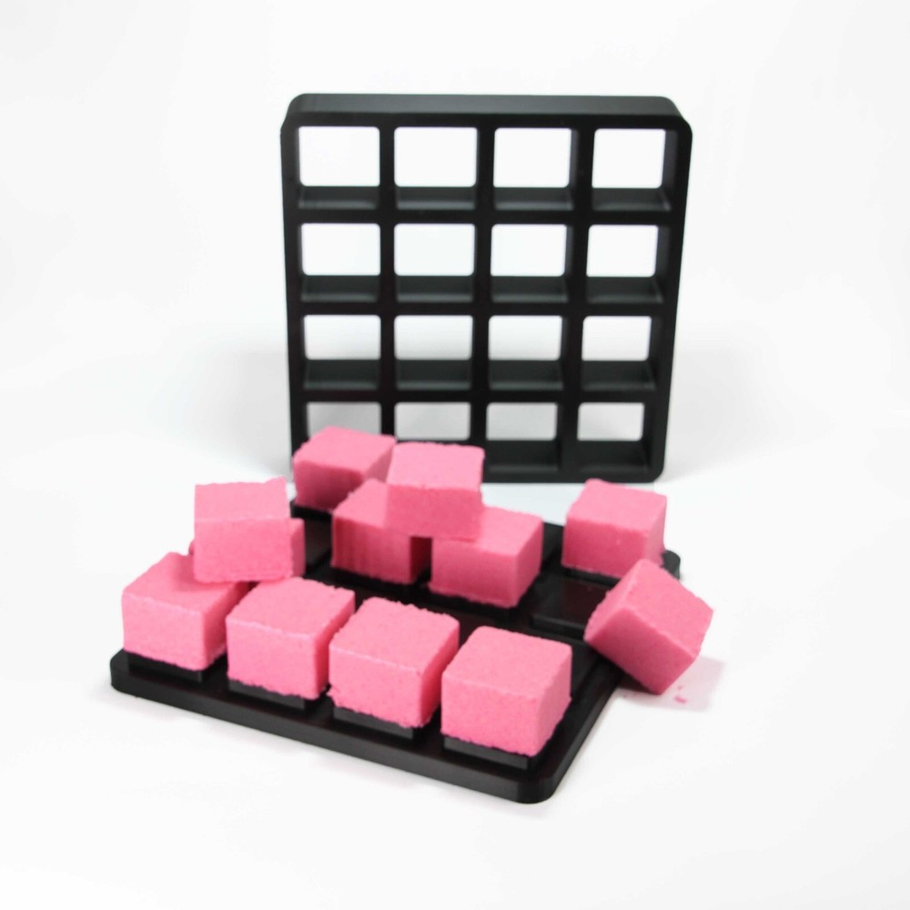 MULTY SQUARE Bath Bomb Molds set, DIY original BathBombs Set 3D Printed Kit