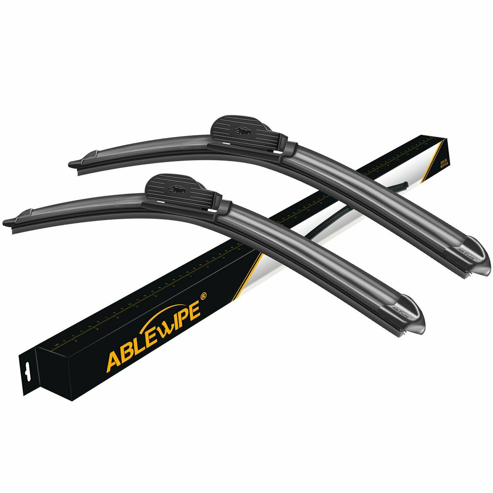 ABLEWIPE Front Windshield Wiper Blades Fit For BMW 6 Series E63 E64 M6 2004-2010