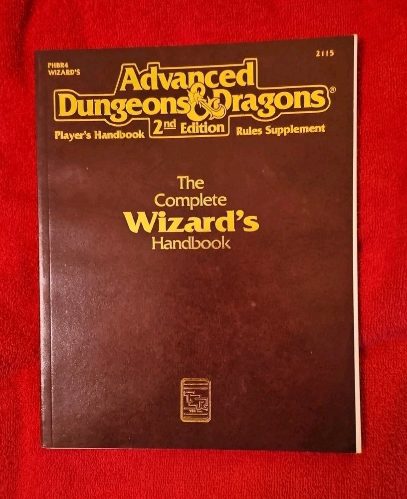 Advanced Dungeons & Dragons 2nd Edition Supplement - Complete Wizard's Handbook