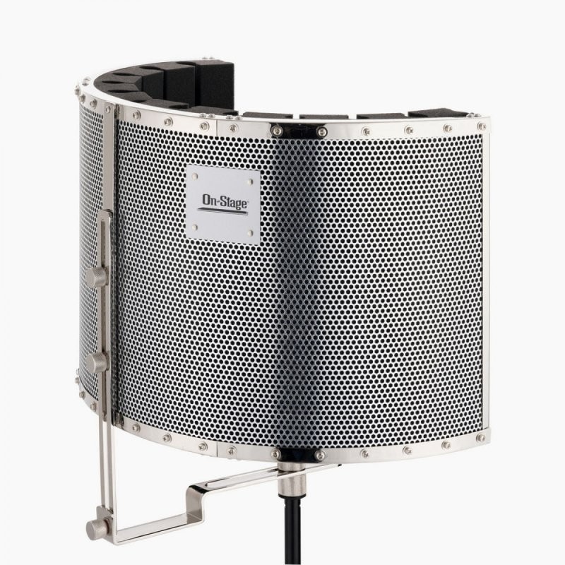 On-Stage ASMS4730 Isolation Shield (Background Noise and Reflection Barrier for