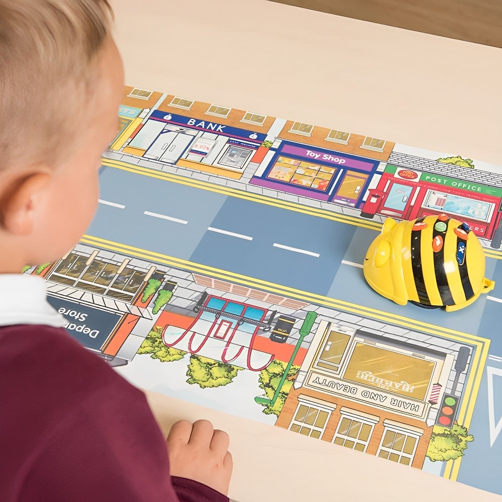 TTS Bee-Bot Programmable Rechargeable Robot Educational Activity Coding Toys