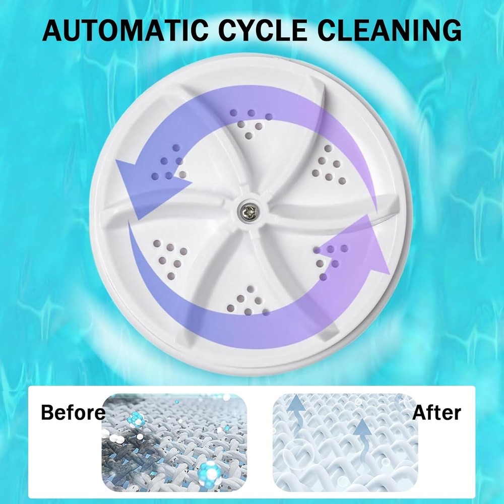 Eco-Friendly Mini USB Washer - Compact, Portable & Environmentally Conscious