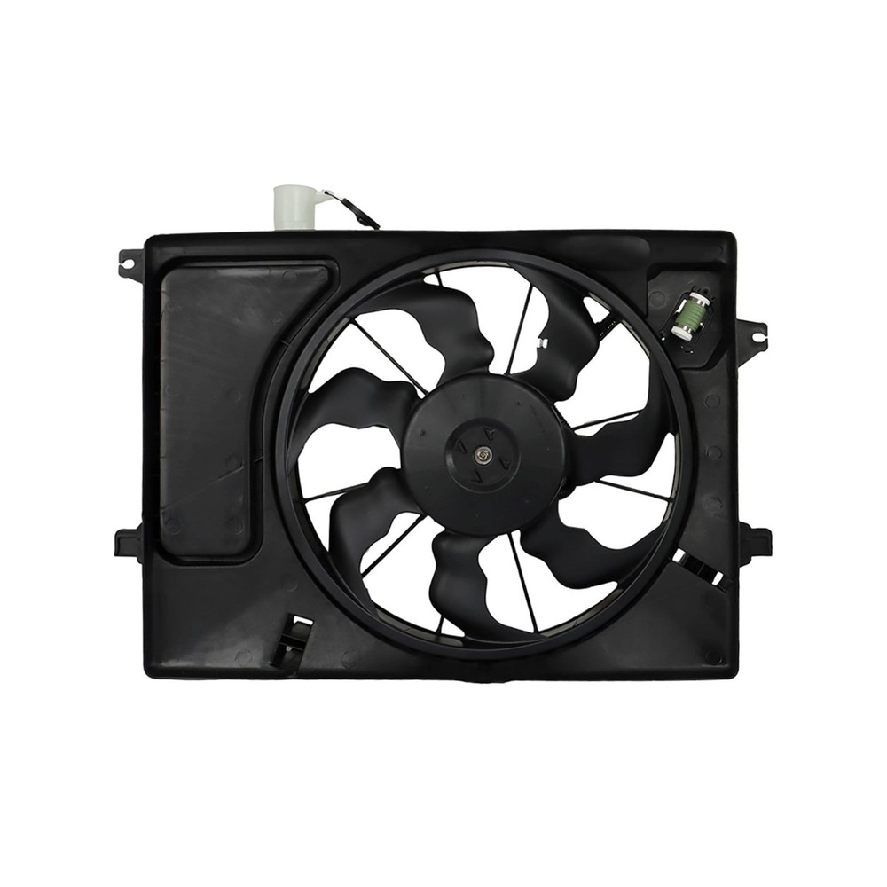 Labwork Radiator Condenser Cooling Fan Assembly Replacement for Hyundai Elant...