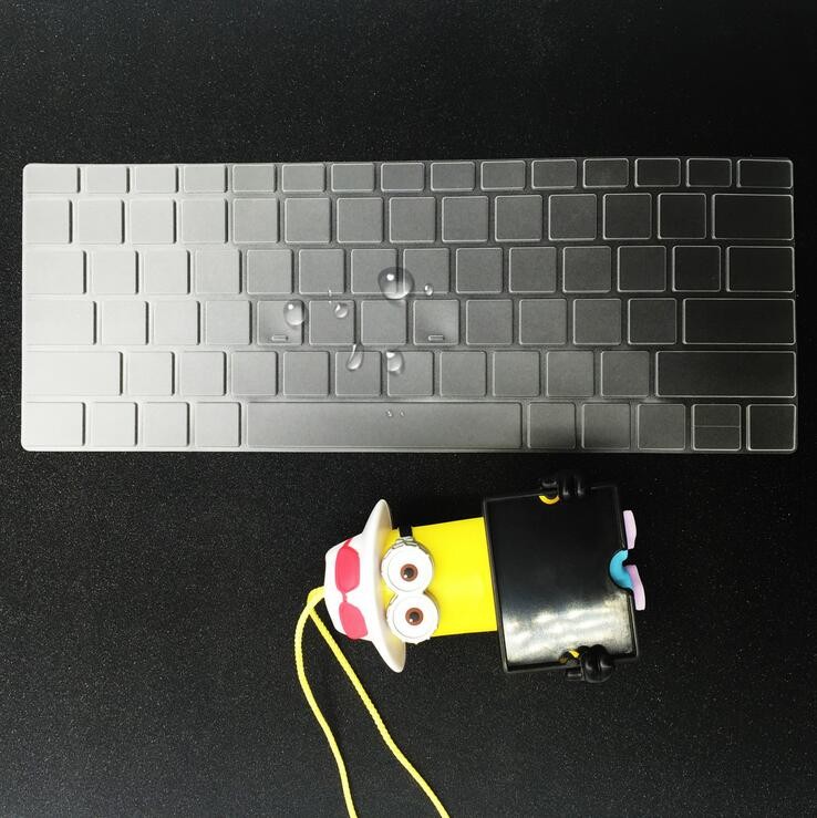 Thin Keyboard Cover Skin Protector Compatible For Surface Pro 4 Laptop Clear
