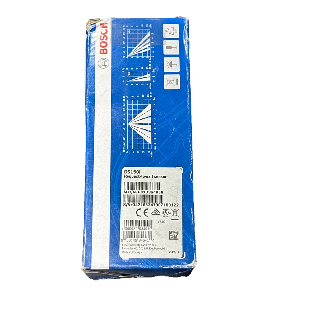 Bosch DS150I Request To Exit PIR Ceiling/Wall Security Detector Door Sensor