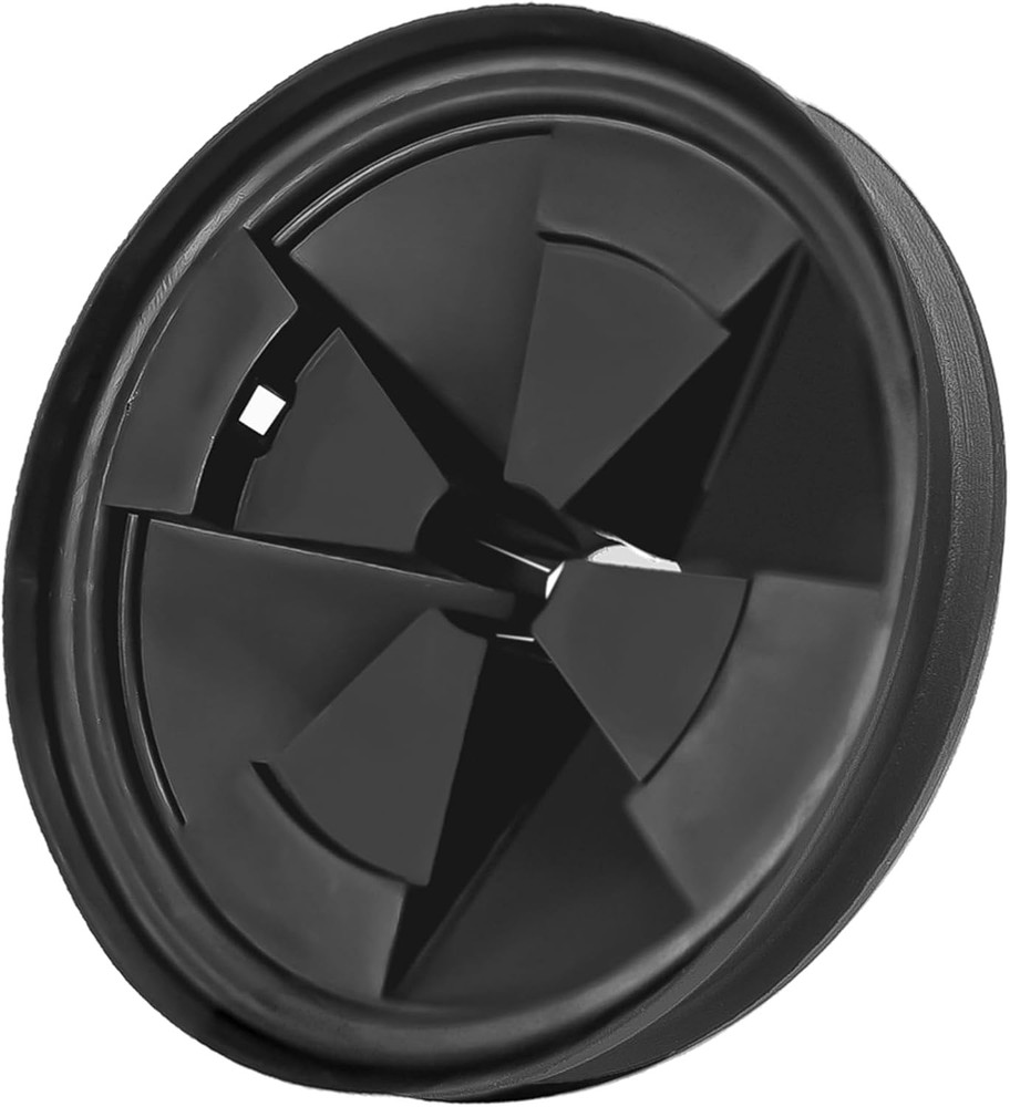3 1/8 Inch Garbage Disposal Sink Baffle Splash Guard Quiet Collar Black Rubber