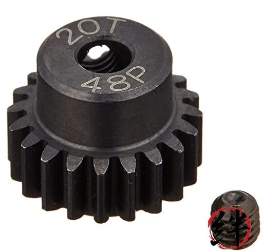 TOP LINE ウェイトスチールピニオンギヤ 48ピッチ 20T TP-4820W