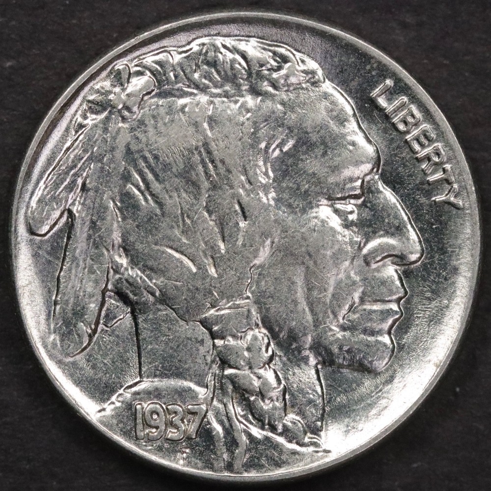 1937 5c Buffalo Nickel - Uncirculated