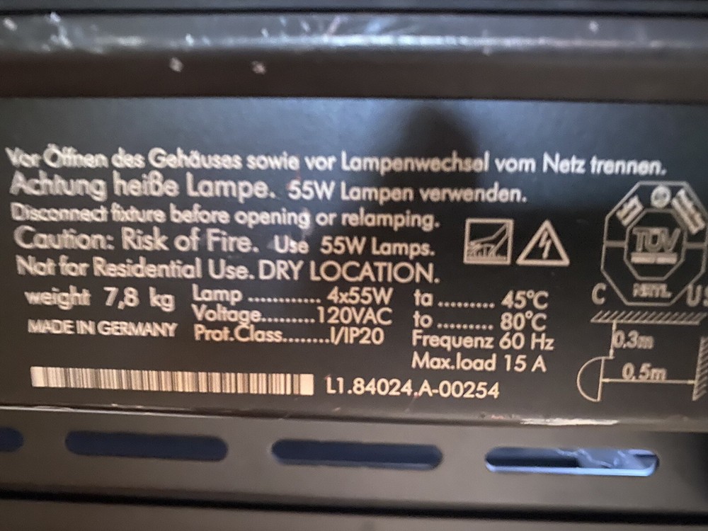 Arri Studio Cool 4 with Barndoors