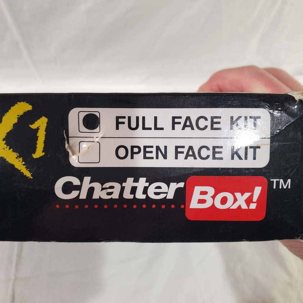 Chatterbox GMRS X1 Transmitter Communication Head, Full Face Kit- Missing Headse