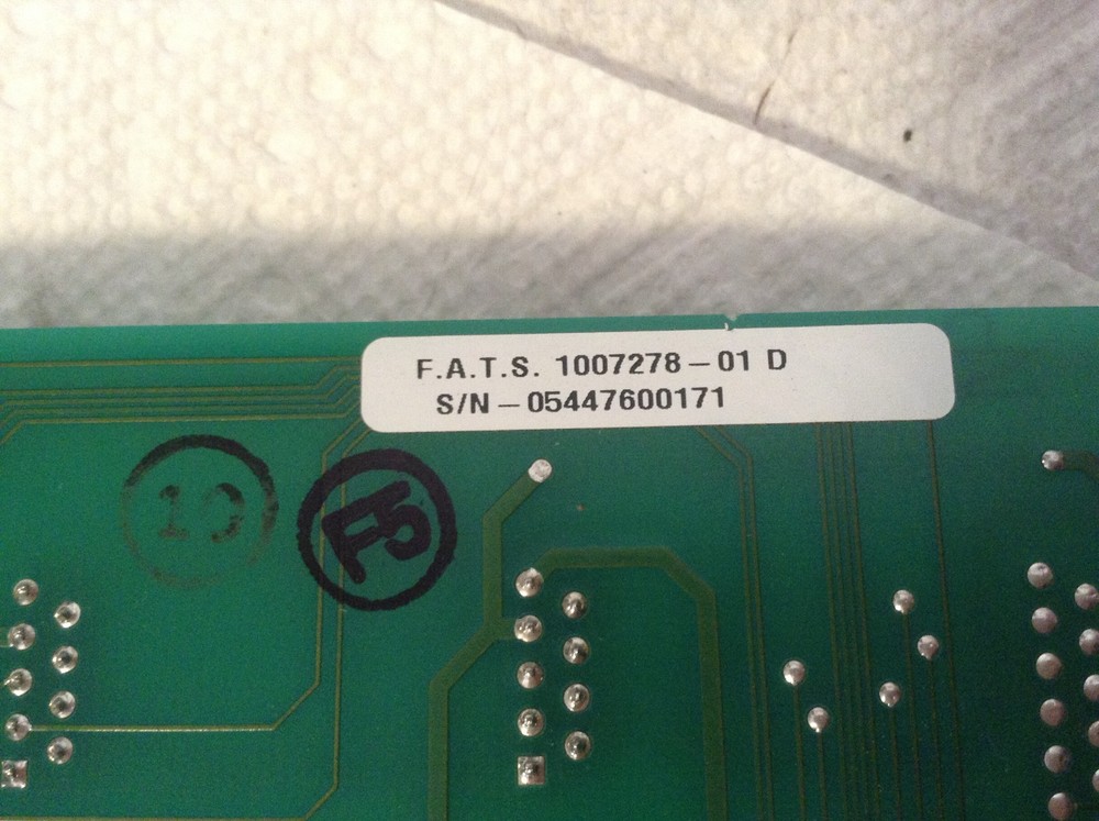 FATS 1007278-01 Board