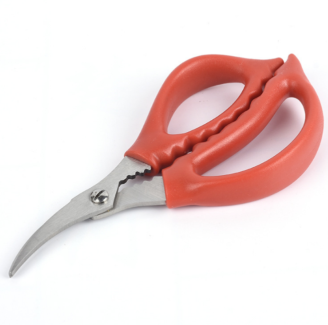 New Lobster Fish Shrimp Crab Seafood Scissors Shears Snip Shells Kitchen Tool