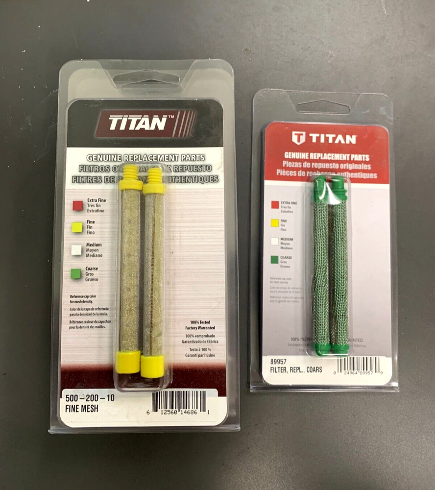 Titan Mesh Replacement Filters for Spray Gun - $100 Value! (SEE DESCRIPTION)