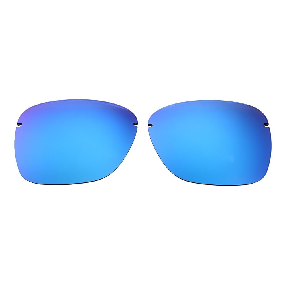 Walleva Fire Red + Ice Blue Polarized Lenses For Oakley Tailhook Sunglasses