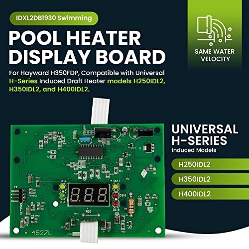Display Board Replacement for Hayward Heater - Compatible with H-Series Models H