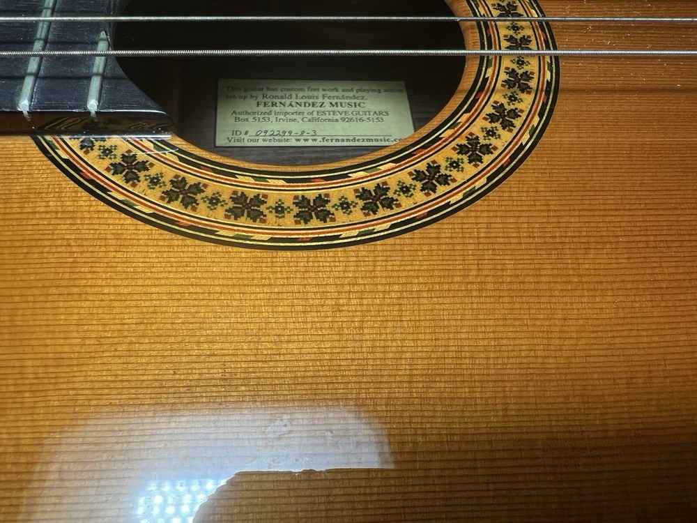 Esteve 1GR08 1999 Classical Guitar Hard Shell Case Made in Spain